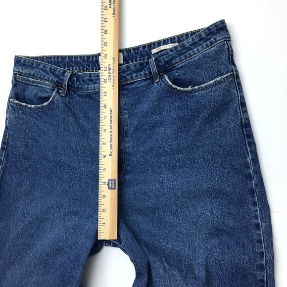 Wrangler Women's Loose Straight Leg Jeans Mid Rise Stretch Size 16 length 30" - Picture 6 of 9